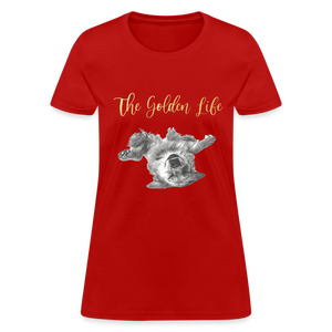 The Golden Life - Women's T-Shirt - red