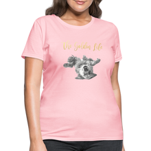 Load image into Gallery viewer, The Golden Life - Women&#39;s T-Shirt - pink
