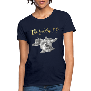The Golden Life - Women's T-Shirt - navy
