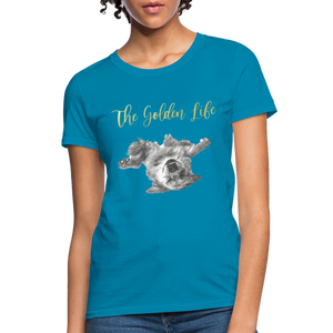 The Golden Life - Women's T-Shirt - turquoise