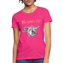 Load image into Gallery viewer, The Golden Life - Women&#39;s T-Shirt - fuchsia
