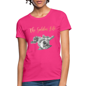 The Golden Life - Women's T-Shirt - fuchsia