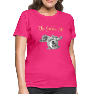 The Golden Life - Women's T-Shirt - fuchsia