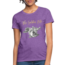 Load image into Gallery viewer, The Golden Life - Women&#39;s T-Shirt - purple heather

