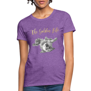 The Golden Life - Women's T-Shirt - purple heather