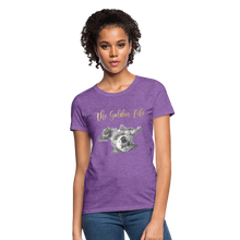 Load image into Gallery viewer, The Golden Life - Women&#39;s T-Shirt - purple heather

