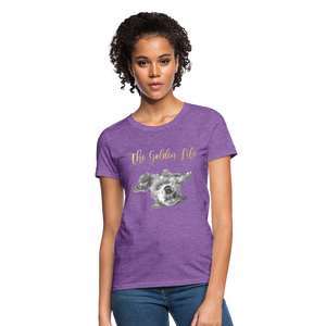 The Golden Life - Women's T-Shirt - purple heather