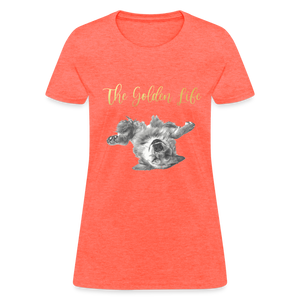 The Golden Life - Women's T-Shirt - heather coral