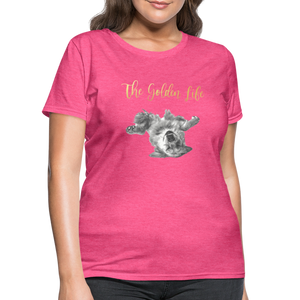 The Golden Life - Women's T-Shirt - heather pink