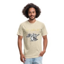 Load image into Gallery viewer, The Golden Life - Fitted Cotton/Poly T-Shirt by Next Level - heather cream
