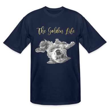 The Golden Life - Men's Tall T-Shirt - navy