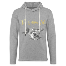 Load image into Gallery viewer, The Golden Life - Unisex Lightweight Terry Hoodie - heather gray
