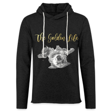Load image into Gallery viewer, The Golden Life - Unisex Lightweight Terry Hoodie - charcoal grey
