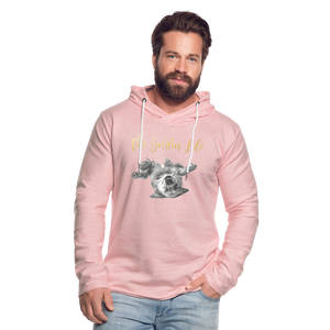 The Golden Life - Unisex Lightweight Terry Hoodie - cream heather pink