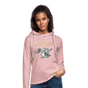 The Golden Life - Unisex Lightweight Terry Hoodie - cream heather pink
