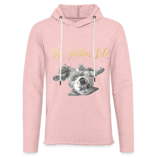 Load image into Gallery viewer, The Golden Life - Unisex Lightweight Terry Hoodie - cream heather pink
