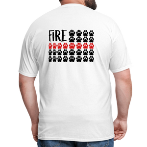 K9s Lead the Way - Fire - Unisex Classic T-Shirt - white