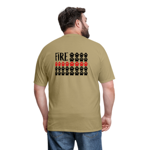 K9s Lead the Way - Fire - Unisex Classic T-Shirt - khaki