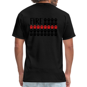 K9s Lead the Way - Fire - Unisex Classic T-Shirt - black