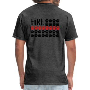 K9s Lead the Way - Fire - Unisex Classic T-Shirt - heather black