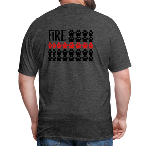 K9s Lead the Way - Fire - Unisex Classic T-Shirt - heather black