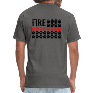 K9s Lead the Way - Fire - Unisex Classic T-Shirt - charcoal