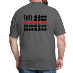 K9s Lead the Way - Fire - Unisex Classic T-Shirt - charcoal