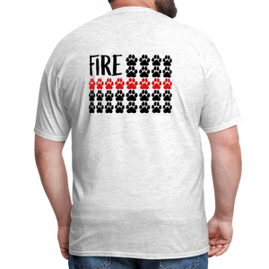 K9s Lead the Way - Fire - Unisex Classic T-Shirt - light heather gray