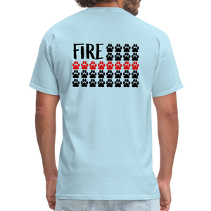 K9s Lead the Way - Fire - Unisex Classic T-Shirt - powder blue