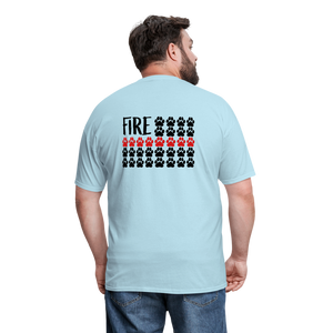 K9s Lead the Way - Fire - Unisex Classic T-Shirt - powder blue