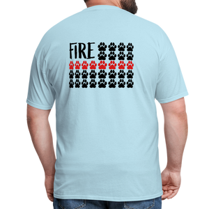 K9s Lead the Way - Fire - Unisex Classic T-Shirt - powder blue