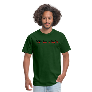 K9s Lead the Way - Fire - Unisex Classic T-Shirt - forest green