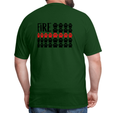 Load image into Gallery viewer, K9s Lead the Way - Fire - Unisex Classic T-Shirt - forest green
