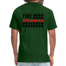 Load image into Gallery viewer, K9s Lead the Way - Fire - Unisex Classic T-Shirt - forest green
