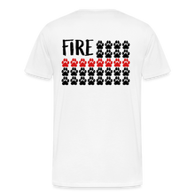 Load image into Gallery viewer, K9s Lead the Way - Fire - Men&#39;s Premium T-Shirt - white
