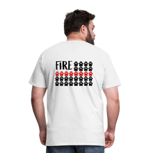 Load image into Gallery viewer, K9s Lead the Way - Fire - Men&#39;s Premium T-Shirt - white
