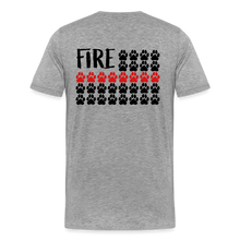 Load image into Gallery viewer, K9s Lead the Way - Fire - Men&#39;s Premium T-Shirt - heather gray
