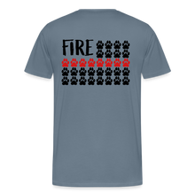 Load image into Gallery viewer, K9s Lead the Way - Fire - Men&#39;s Premium T-Shirt - steel blue
