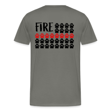 Load image into Gallery viewer, K9s Lead the Way - Fire - Men&#39;s Premium T-Shirt - asphalt gray
