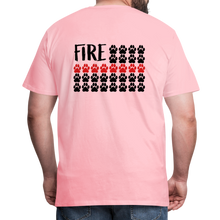 Load image into Gallery viewer, K9s Lead the Way - Fire - Men&#39;s Premium T-Shirt - pink
