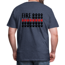 Load image into Gallery viewer, K9s Lead the Way - Fire - Men&#39;s Premium T-Shirt - heather blue
