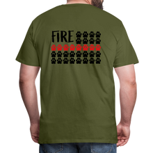 Load image into Gallery viewer, K9s Lead the Way - Fire - Men&#39;s Premium T-Shirt - olive green
