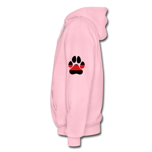 K9s Lead the Way - Fire - Gildan Heavy Blend Adult Hoodie - light pink