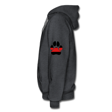 Load image into Gallery viewer, K9s Lead the Way - Fire - Gildan Heavy Blend Adult Hoodie - charcoal gray
