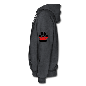 K9s Lead the Way - Fire - Gildan Heavy Blend Adult Hoodie - charcoal gray