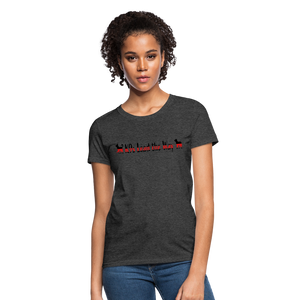 K9s Lead the Way - Fire - Women's T-Shirt - heather black