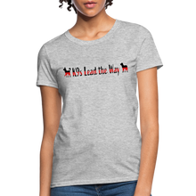 Load image into Gallery viewer, K9s Lead the Way - Fire - Women&#39;s T-Shirt - heather gray
