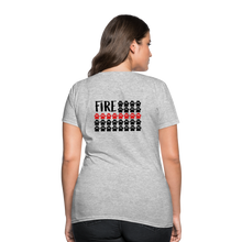 Load image into Gallery viewer, K9s Lead the Way - Fire - Women&#39;s T-Shirt - heather gray
