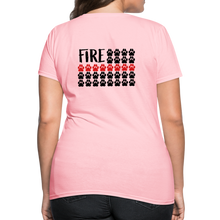 Load image into Gallery viewer, K9s Lead the Way - Fire - Women&#39;s T-Shirt - pink
