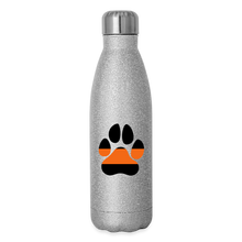 Load image into Gallery viewer, K9s Lead the Way - SAR - Insulated Stainless Steel Water Bottle - silver glitter
